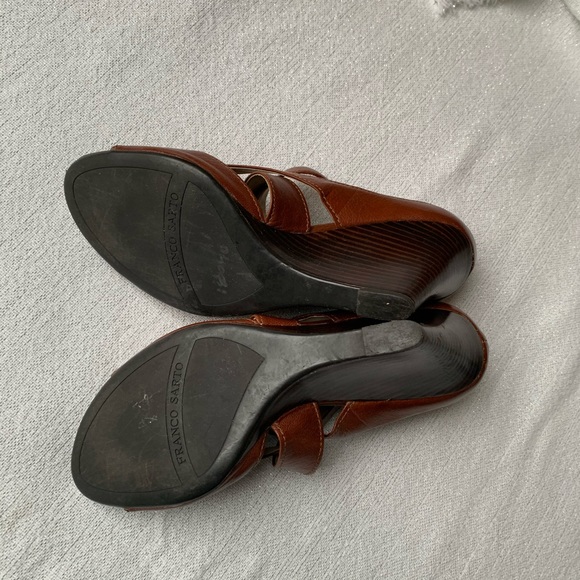 Franco sarto glazer criss cross ankle wedge - Picture 6 of 6